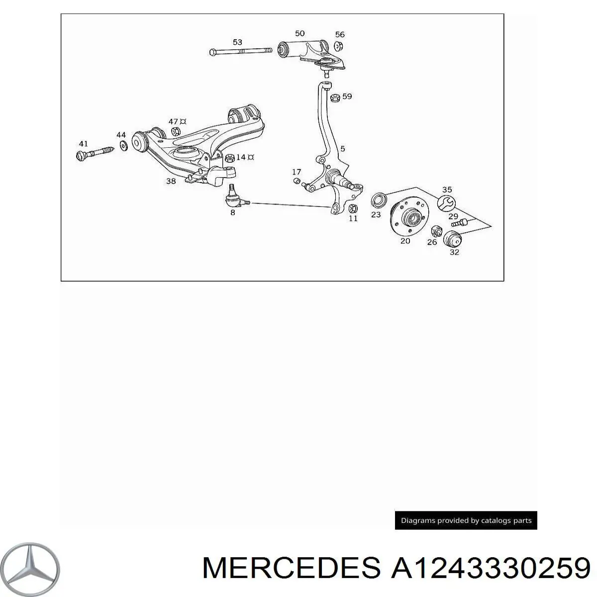 A1243330259 Mercedes 