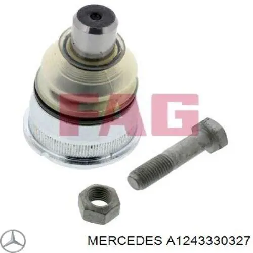 A1243330327 Mercedes Suporte de esfera inferior