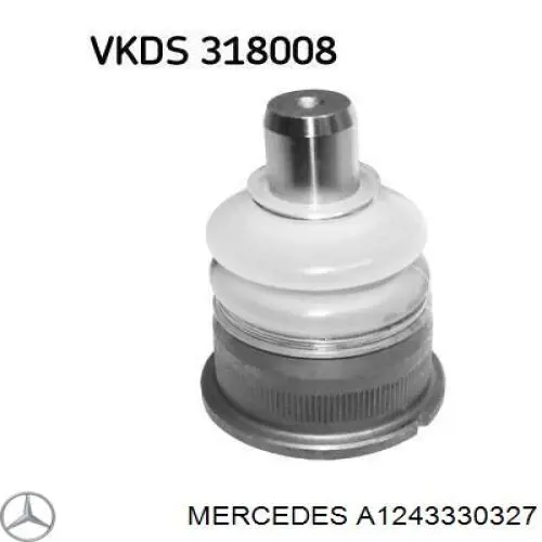 Suporte de esfera inferior Mercedes A1243330327 preço, a partir de 15,26 USD