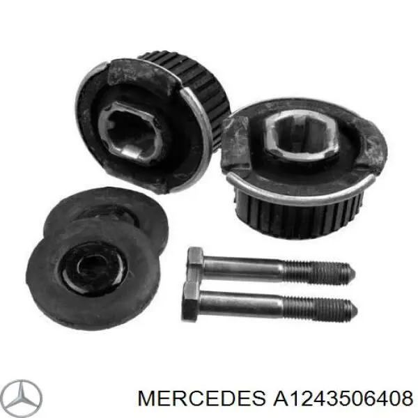 Bloco silencioso de viga traseira (de plataforma veicular) Mercedes A1243506408 preço, a partir de 54,89 USD