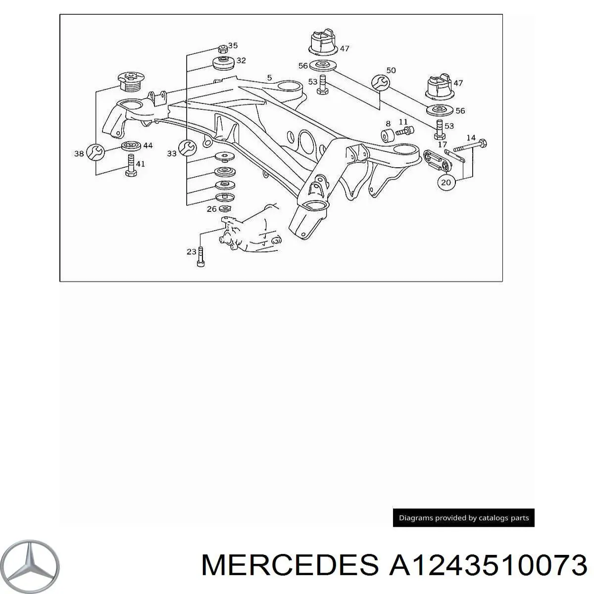 A1243510073 Mercedes 