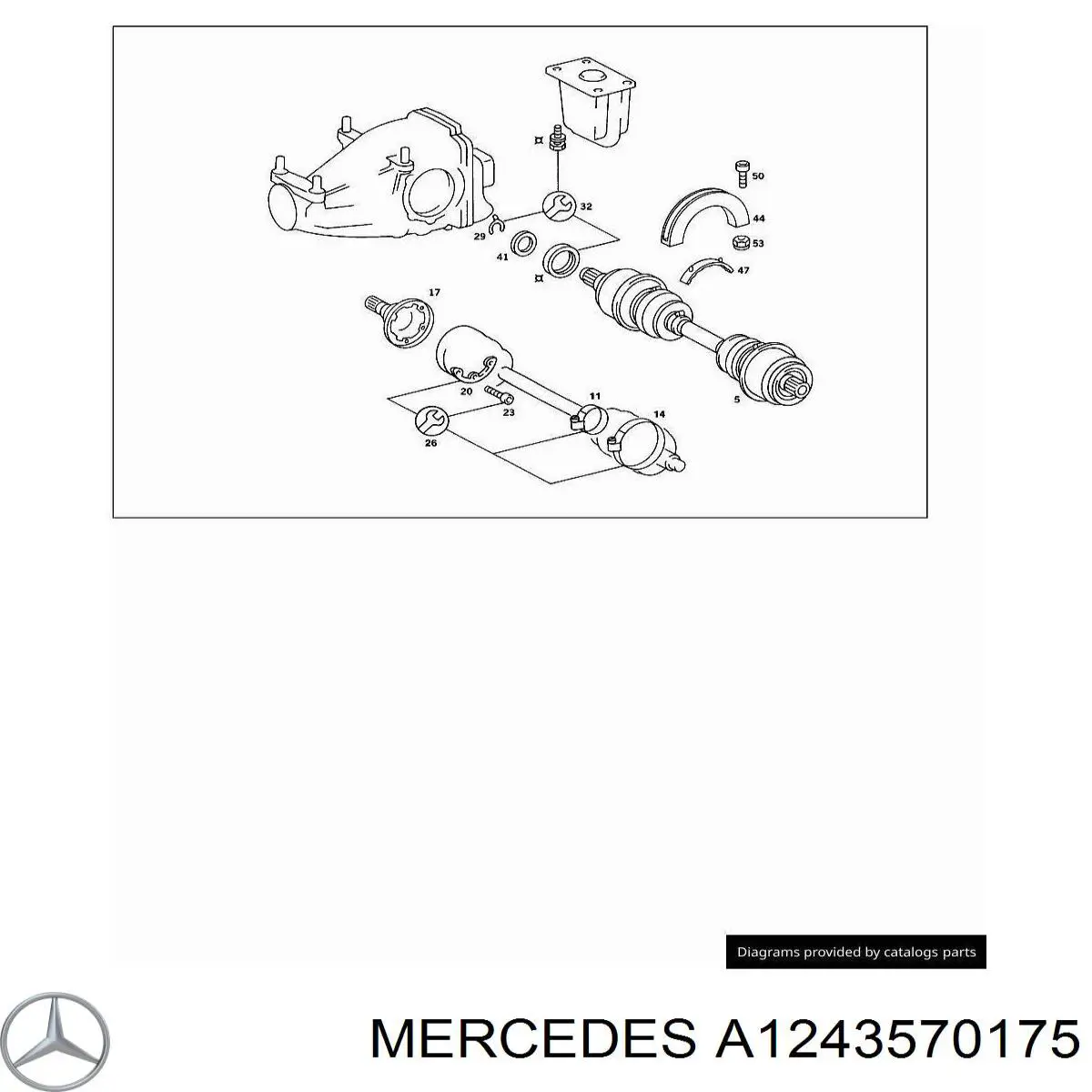 A1243570175 Mercedes 
