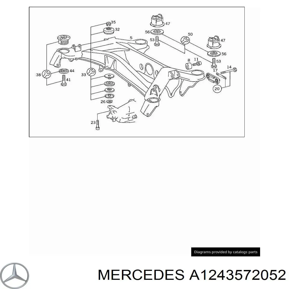 A1243572052 Mercedes 