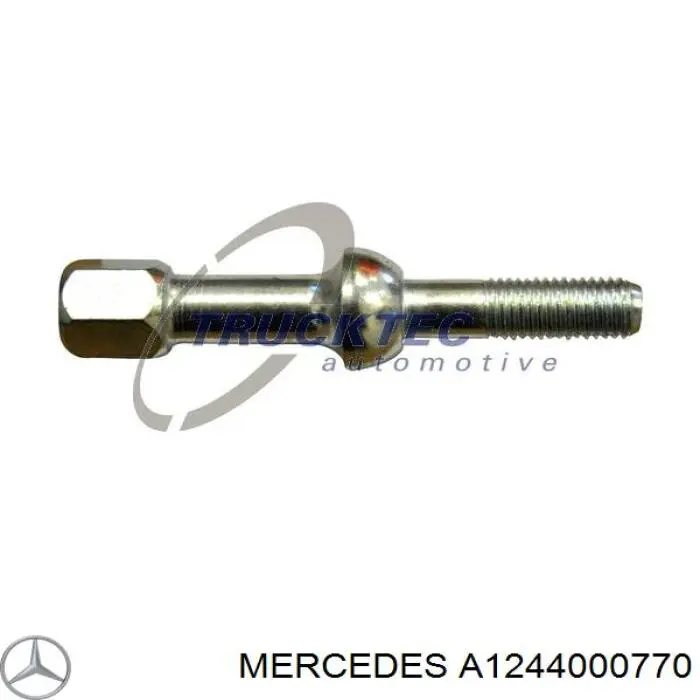 A1244000770 Mercedes Parafuso de roda