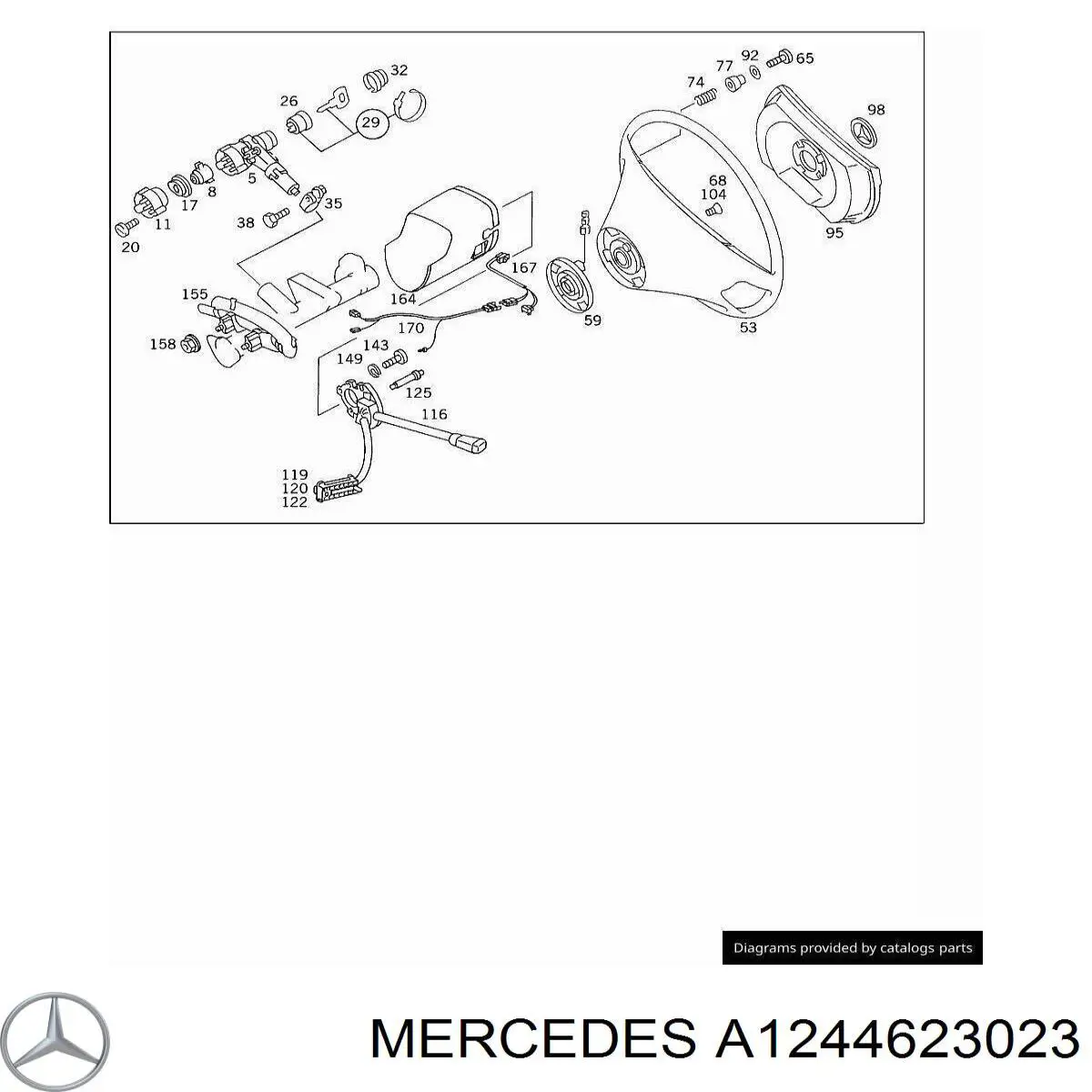  Mercedes A1244623023 preço, a partir de 17,94 USD