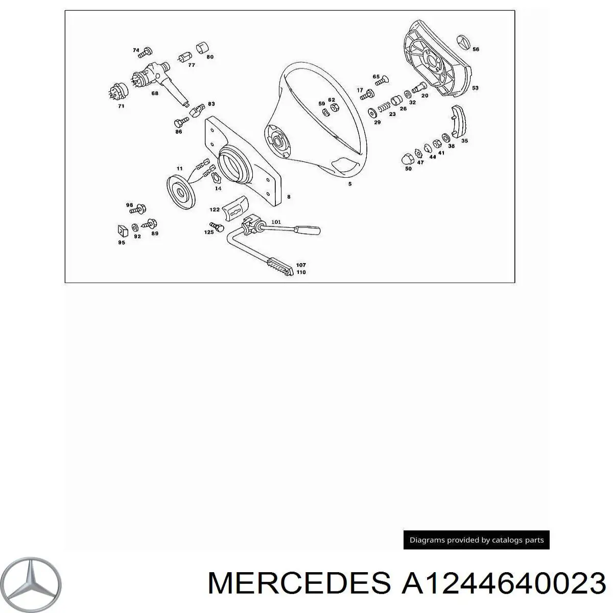 A1244640023 Mercedes 