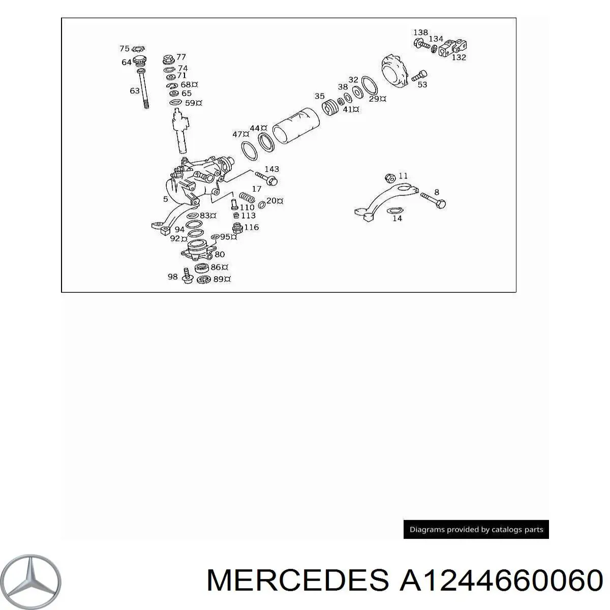 A1244660060 Mercedes 