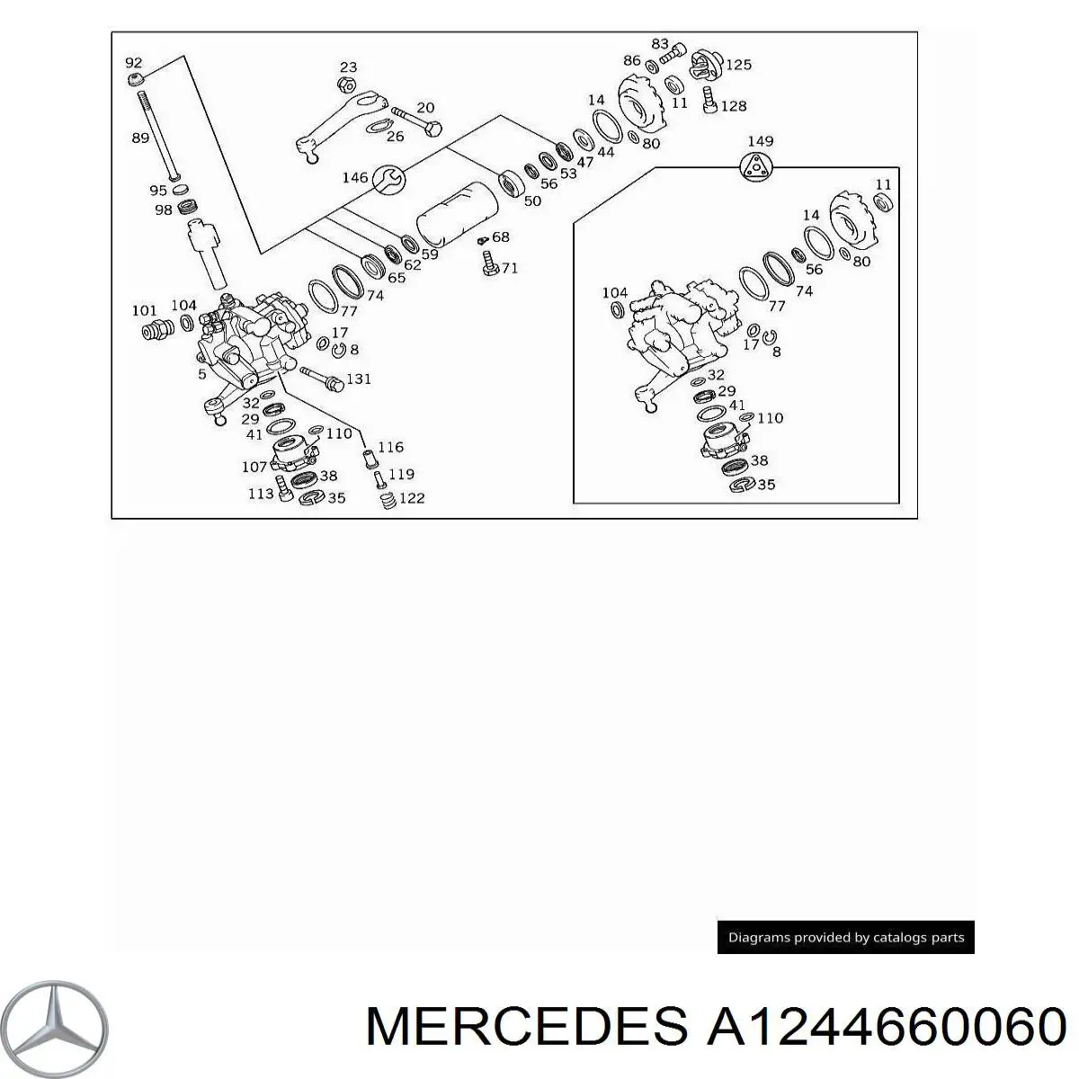  Mercedes A1244660060 preço, a partir de 10,59 USD