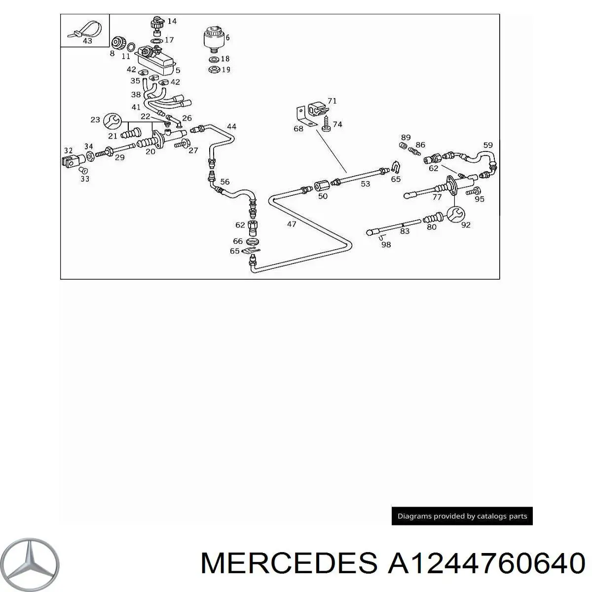 Compre A1244760640 Mercedes 