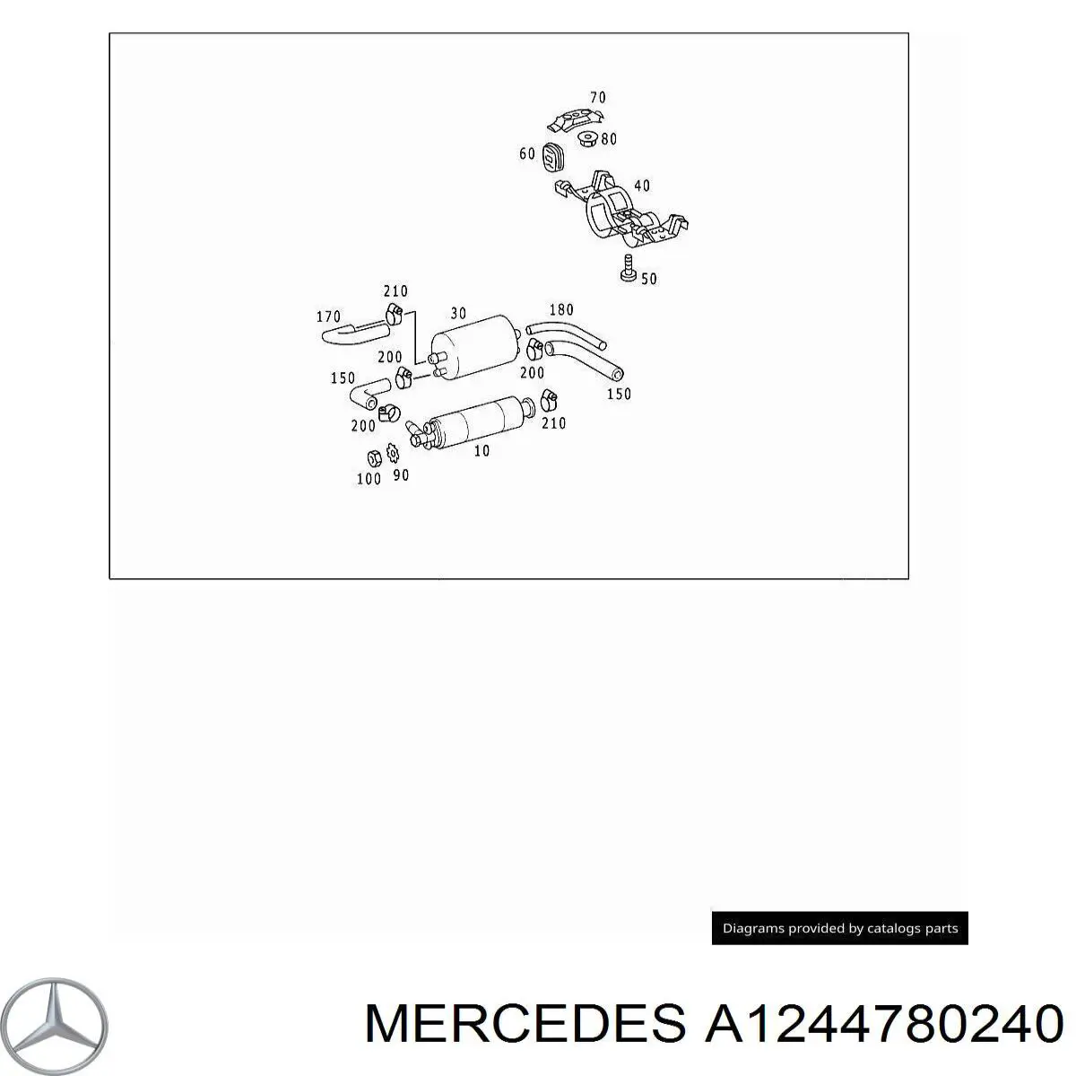  Mercedes A1244780240 preço, a partir de 11,55 USD