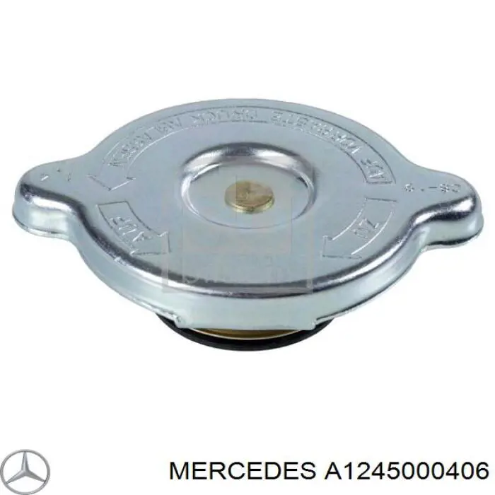 A1245000406 Mercedes Tampa (tampão) do radiador