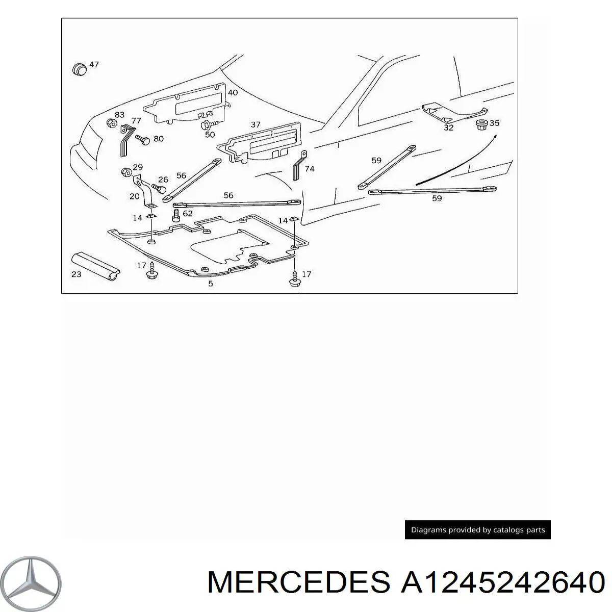A1245242640 Mercedes 