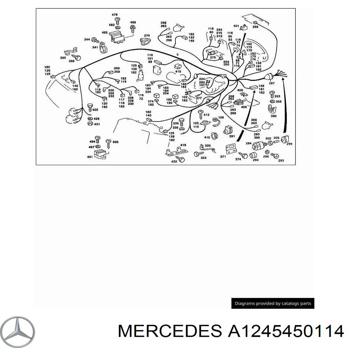 A1245450114 Mercedes 