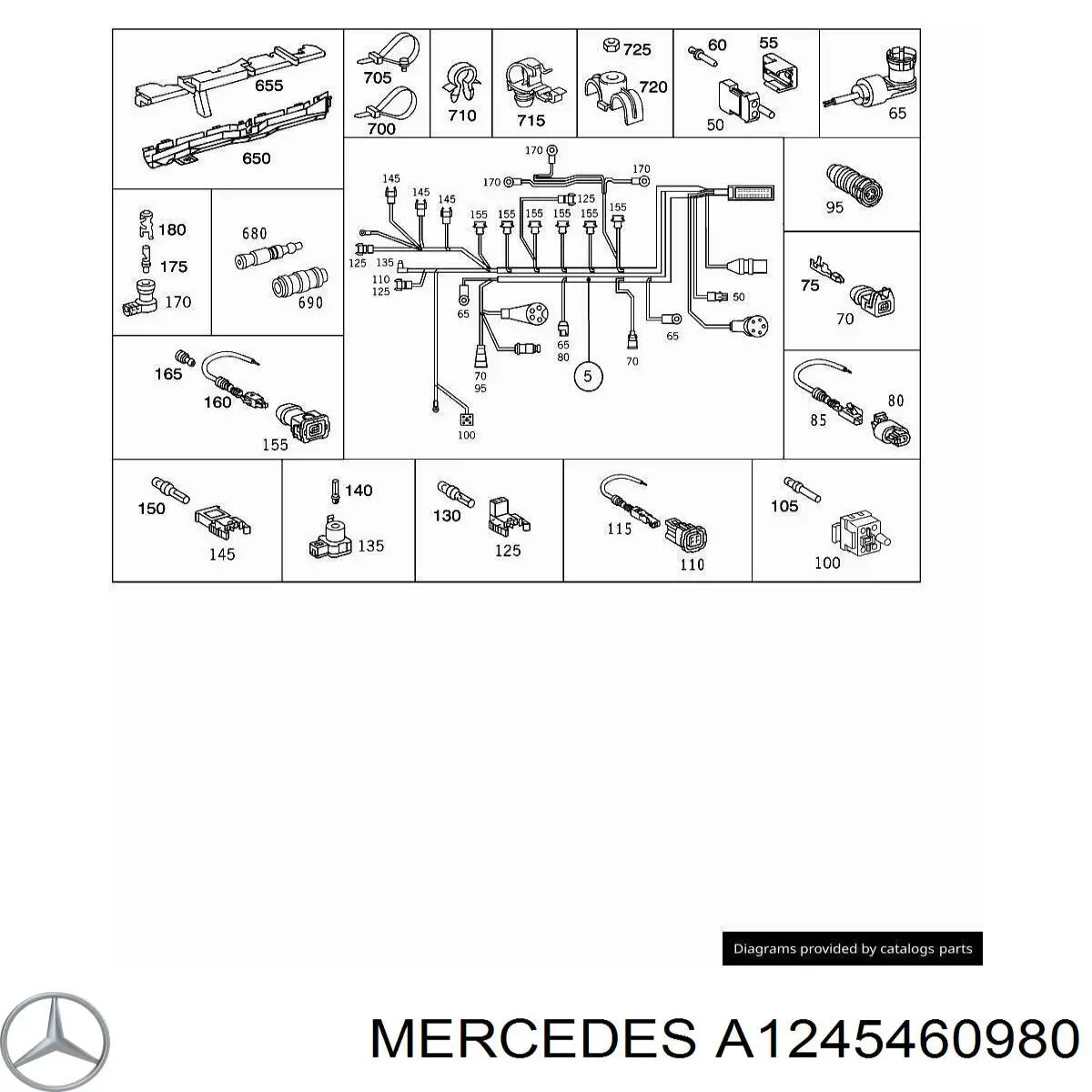 A1245460980 Mercedes 