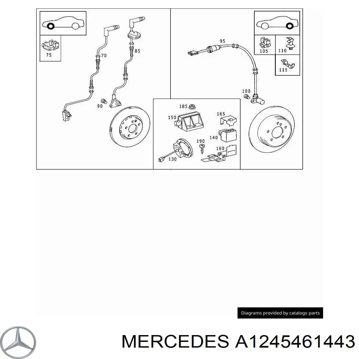 A1245461443 Mercedes 