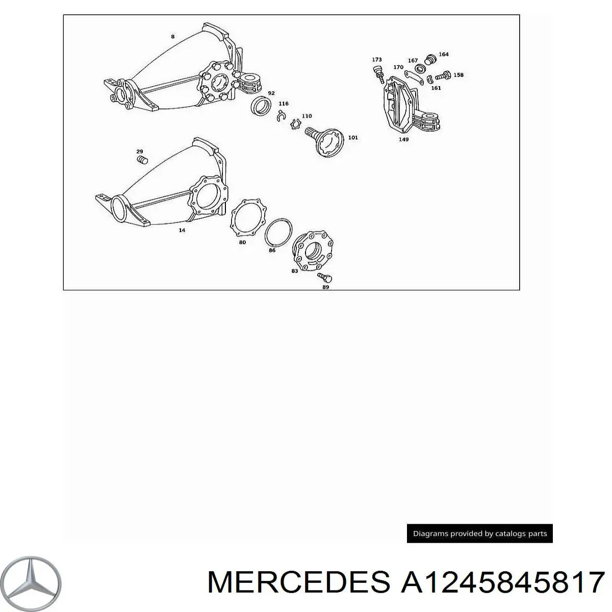 A1245849021 Mercedes 