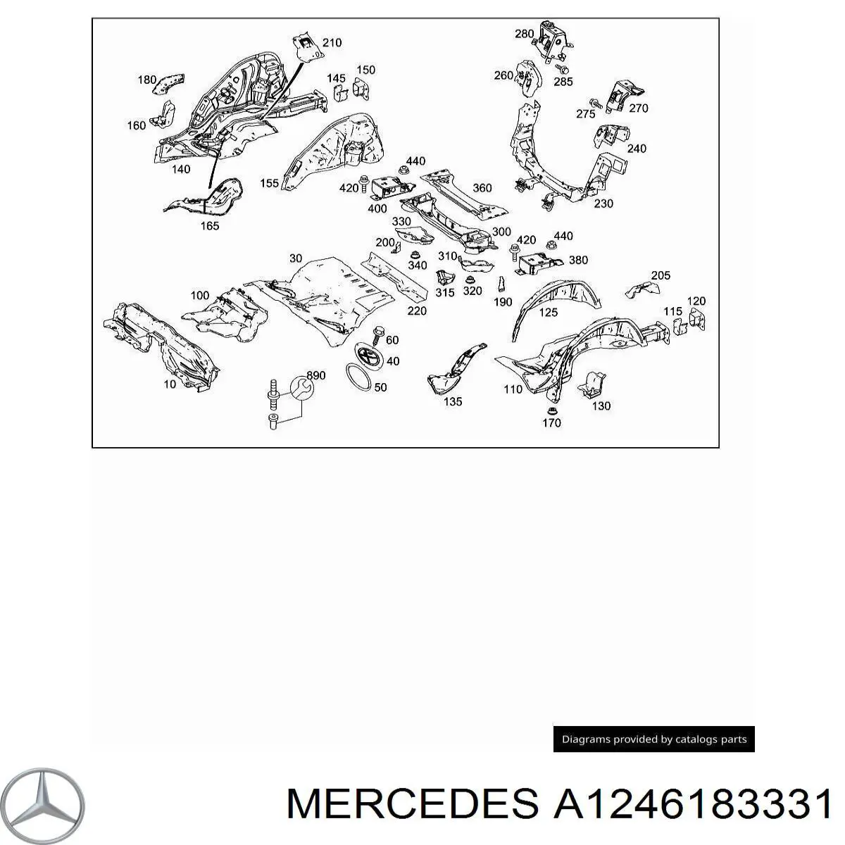 Compre A1246183331 Mercedes 