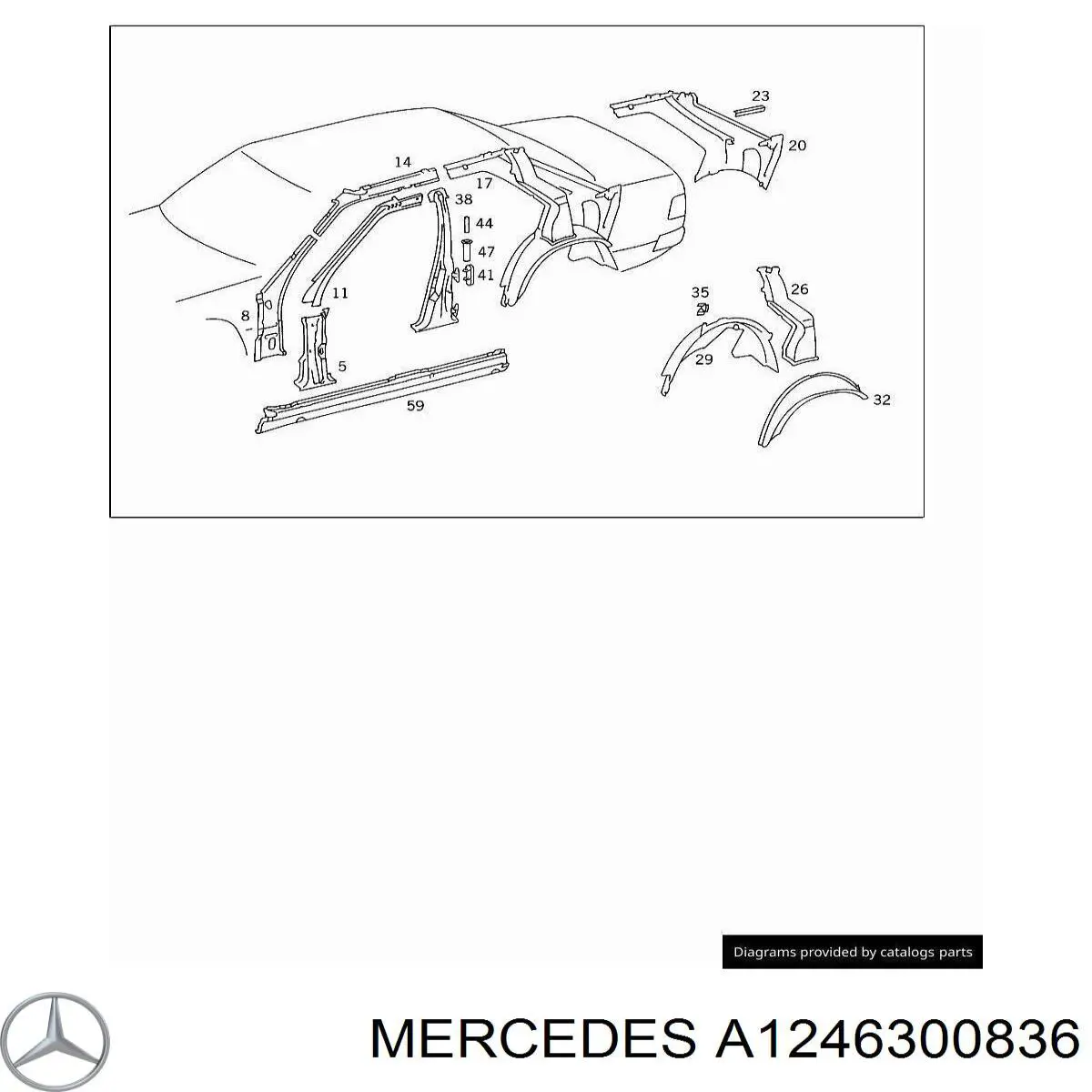 A1246300836 Mercedes 