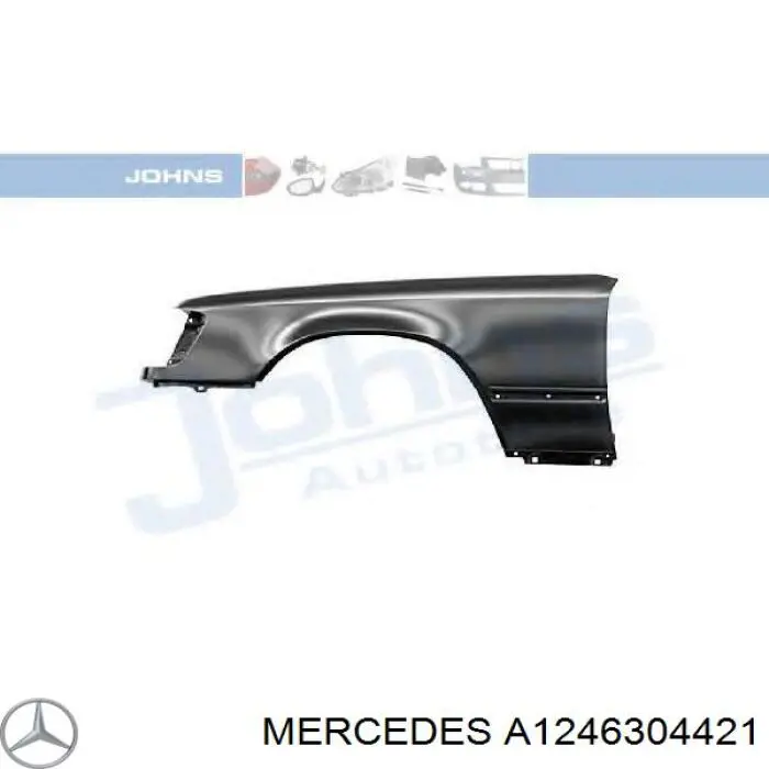 Pára-lama traseiro direito Mercedes A1246304421 preço, a partir de 178,50 USD