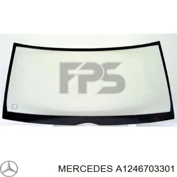 A1246703301 Mercedes Pára-brisas