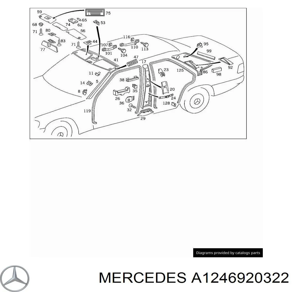 A1246920322 Mercedes 