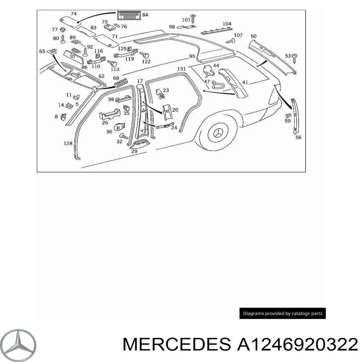  Mercedes A1246920322 preço, a partir de 26,86 USD