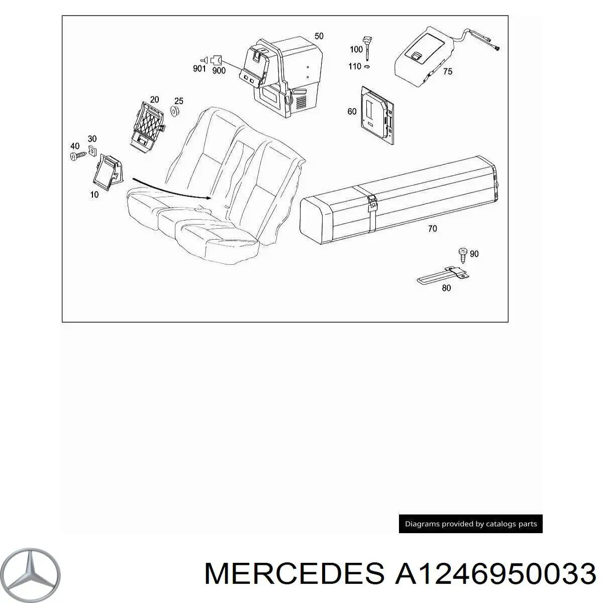 Compre A1246950033 Mercedes 