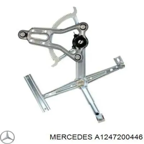 Mecanismo de acionamento de vidro da porta dianteira direita Mercedes A1247200446 preço, a partir de 43,74 USD