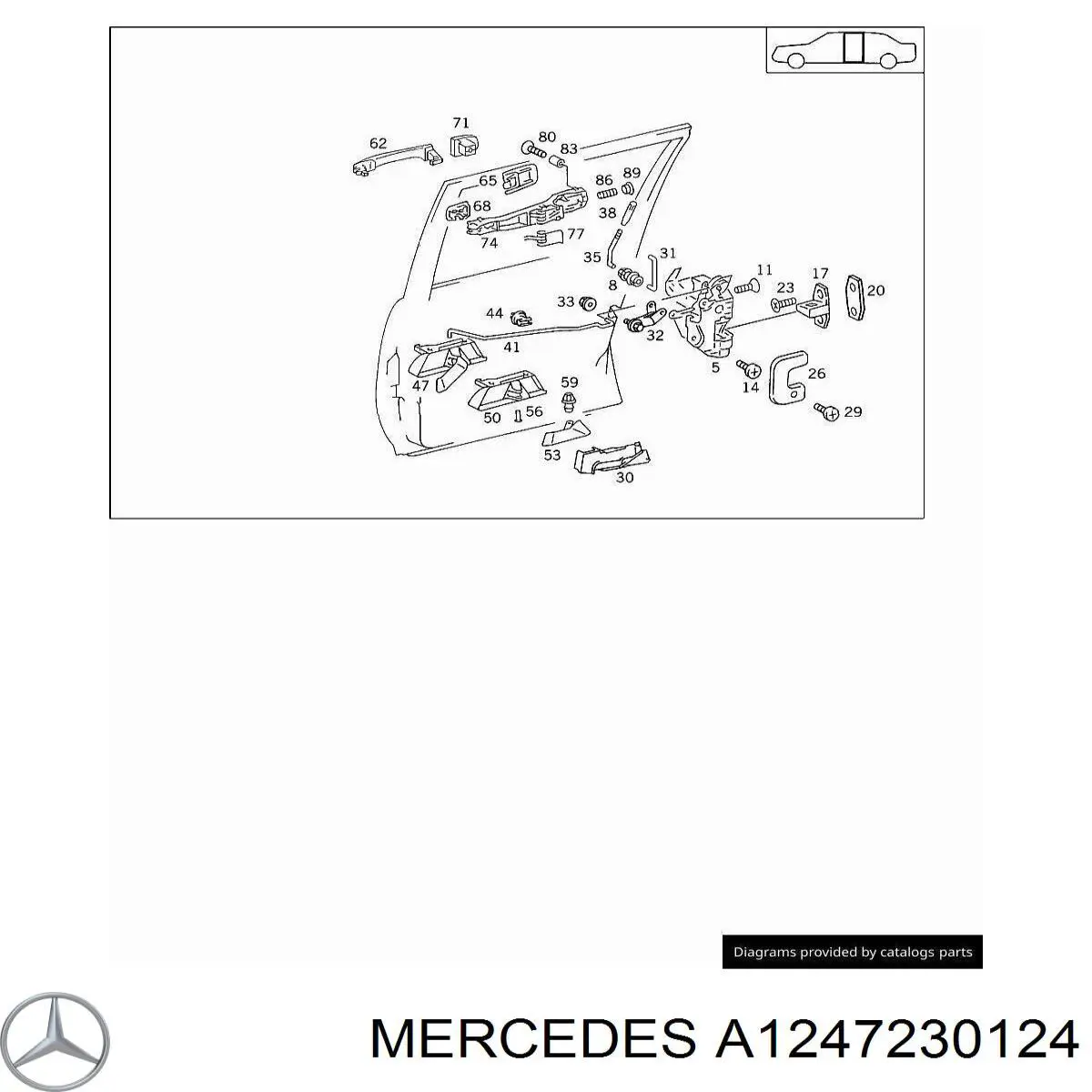Compre A1247230124 Mercedes 