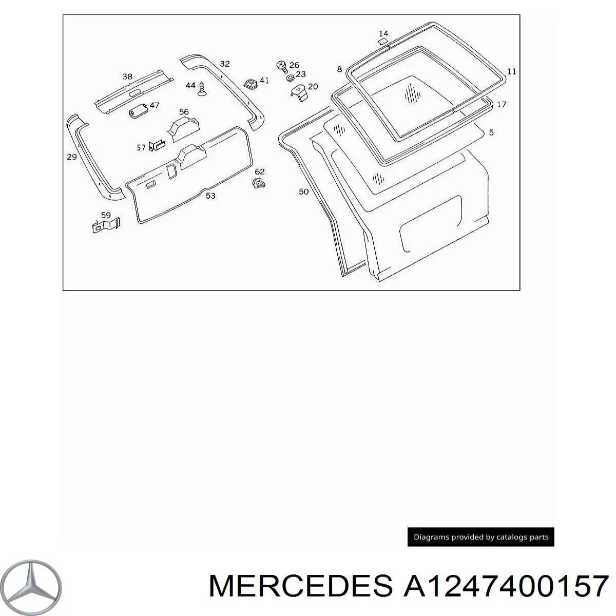 A1247400157 Mercedes 