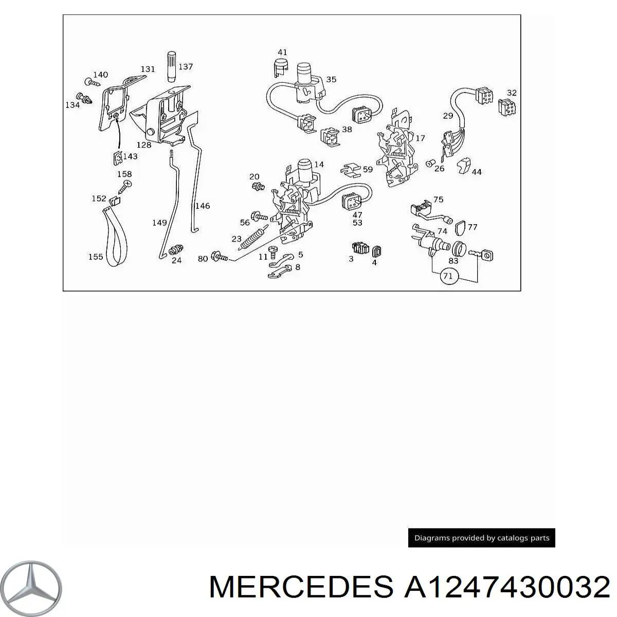 A1247430032 Mercedes 