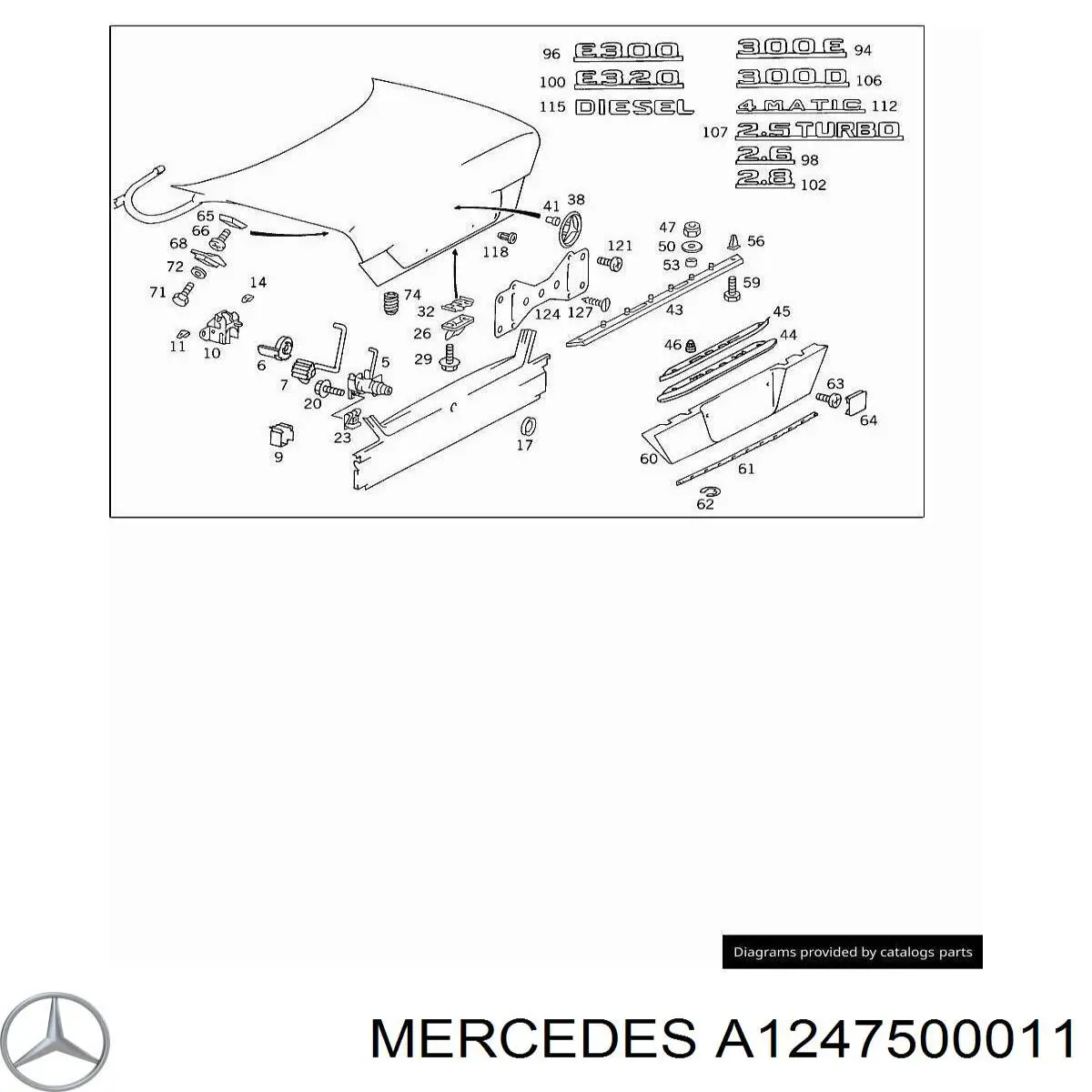 Compre A1247500011 Mercedes 