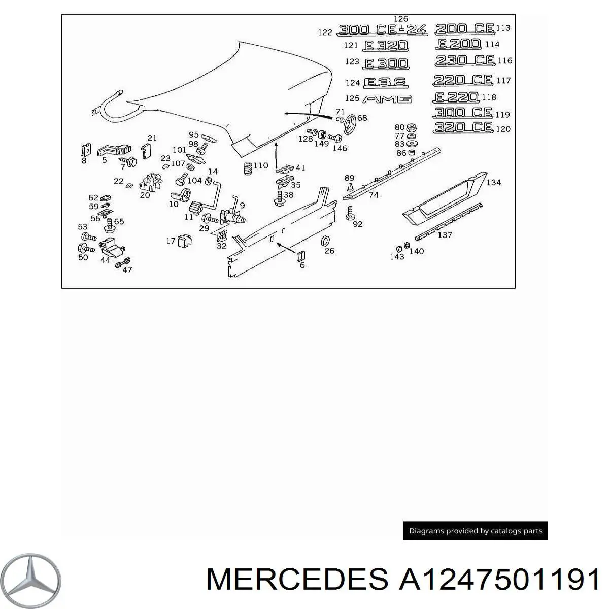 A1247501191 Mercedes 