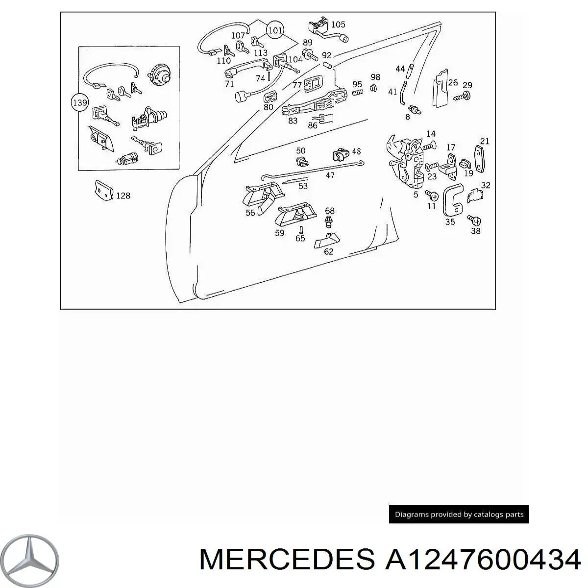 A1247600434 Mercedes 