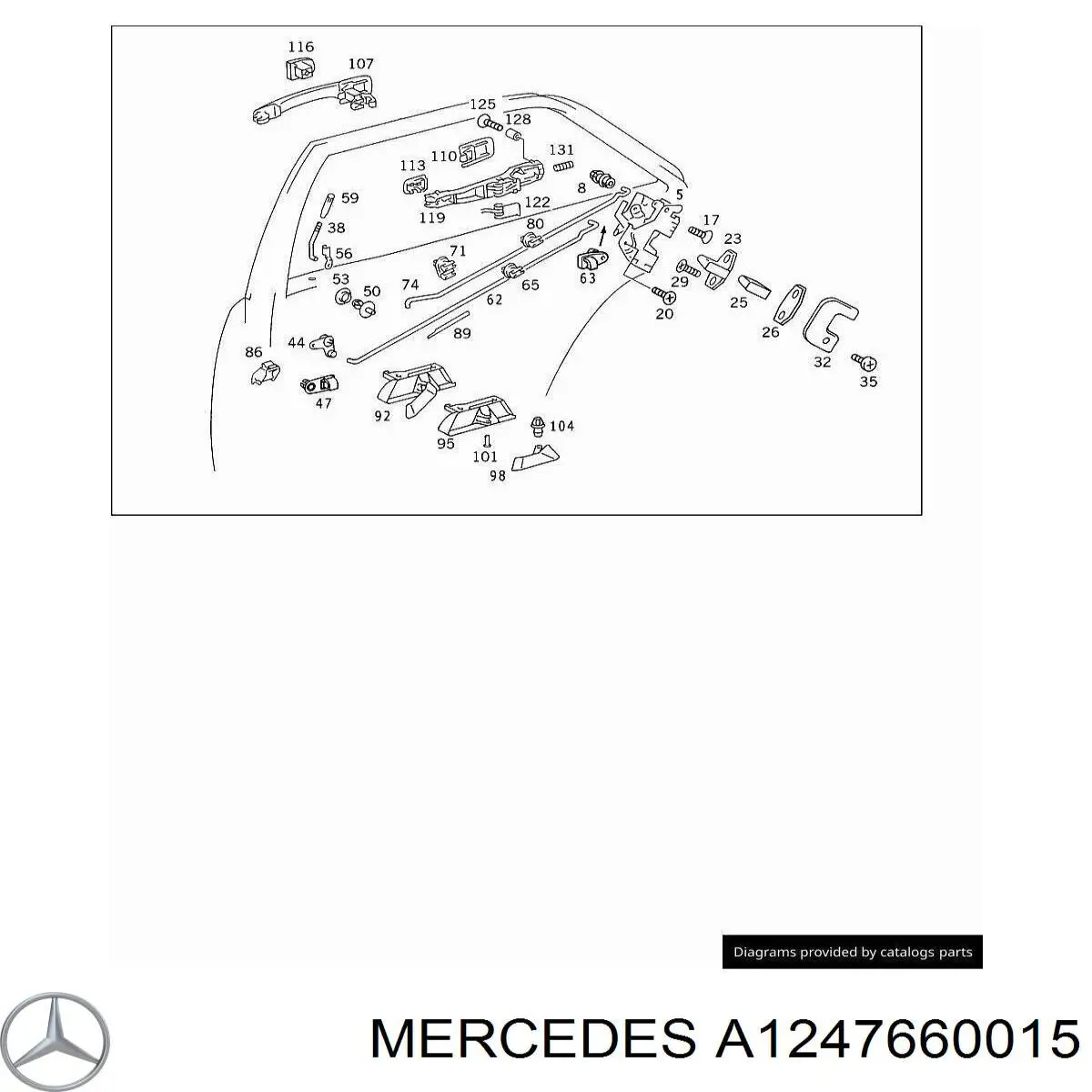 A1247660015 Mercedes 