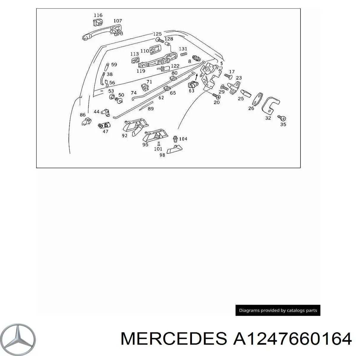  Mercedes A1247660164 preço, a partir de  