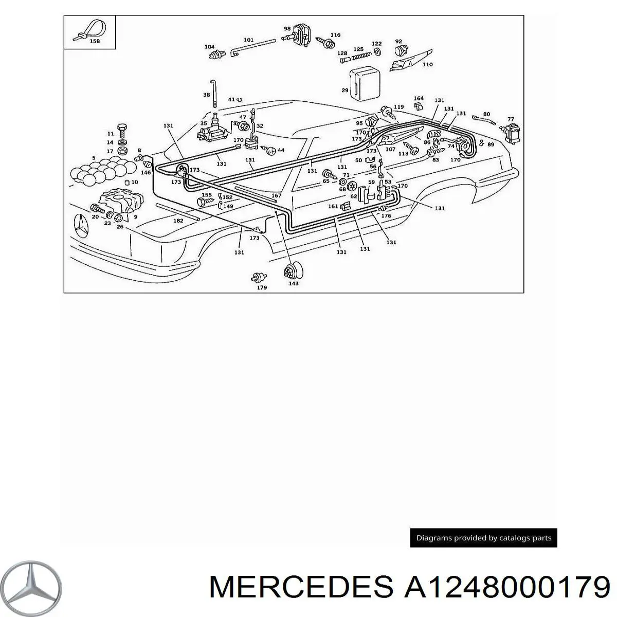 A1248000179 Mercedes 
