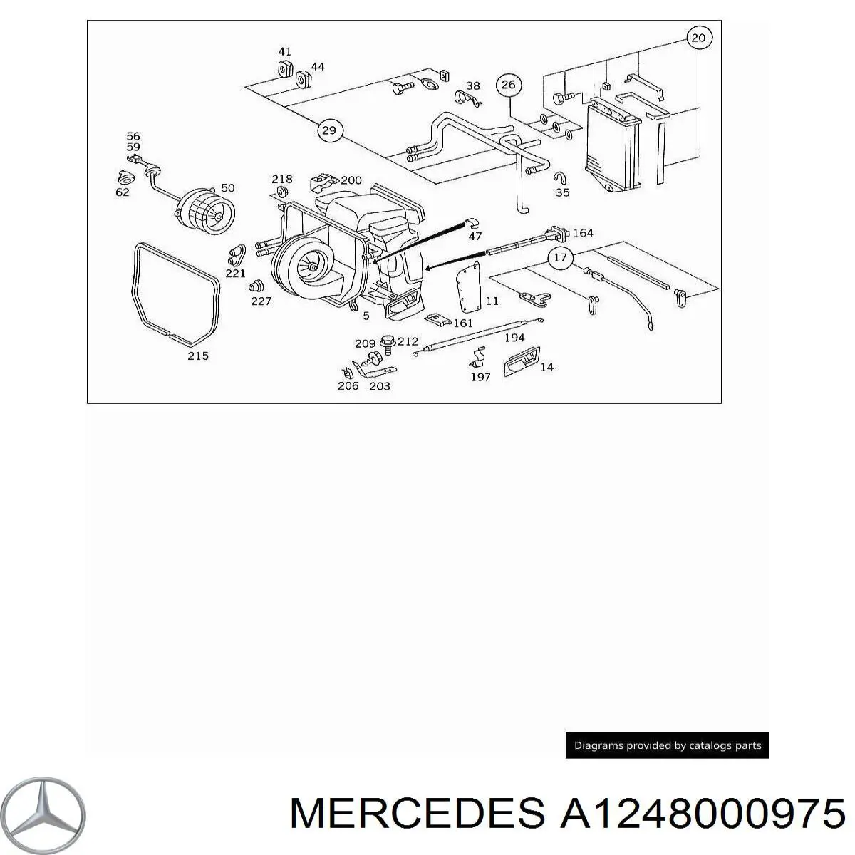 A1248000975 Mercedes 