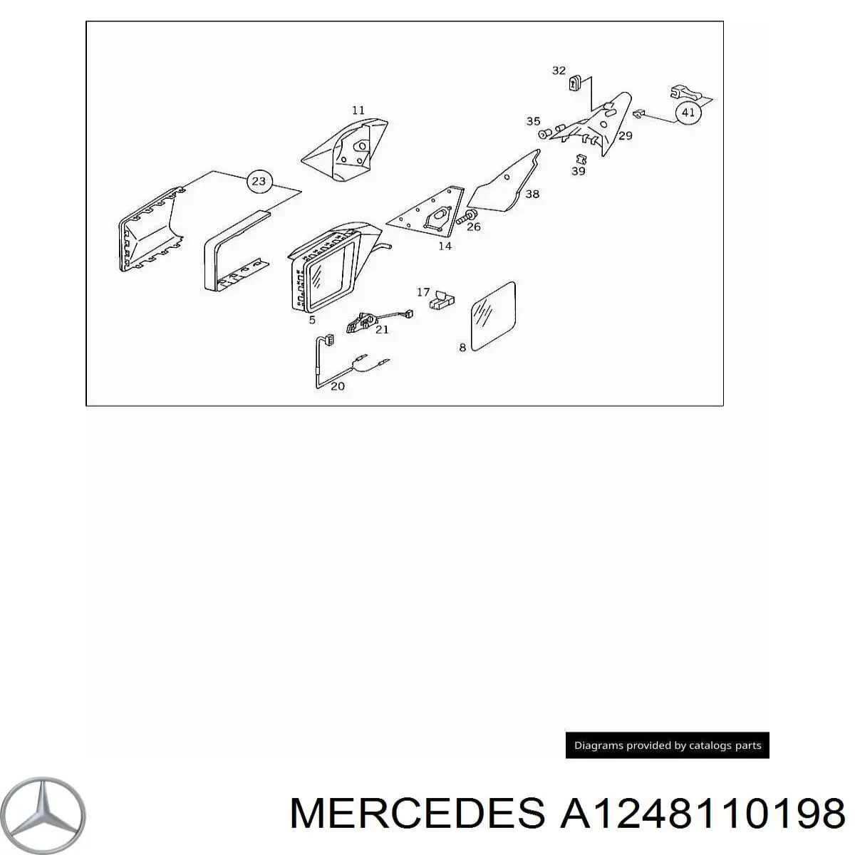  Mercedes A1248110198 preço, a partir de 26,12 USD