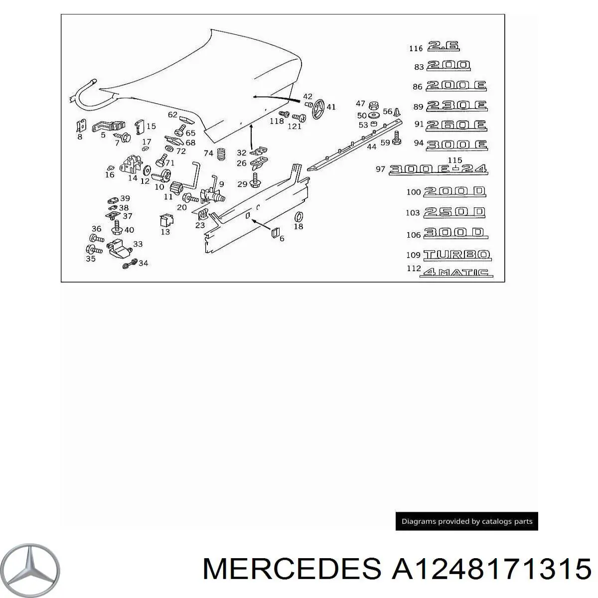 A1248170315 Mercedes 