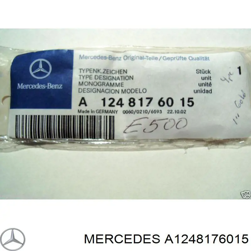  Mercedes A1248176015 preço, a partir de 85,92 USD