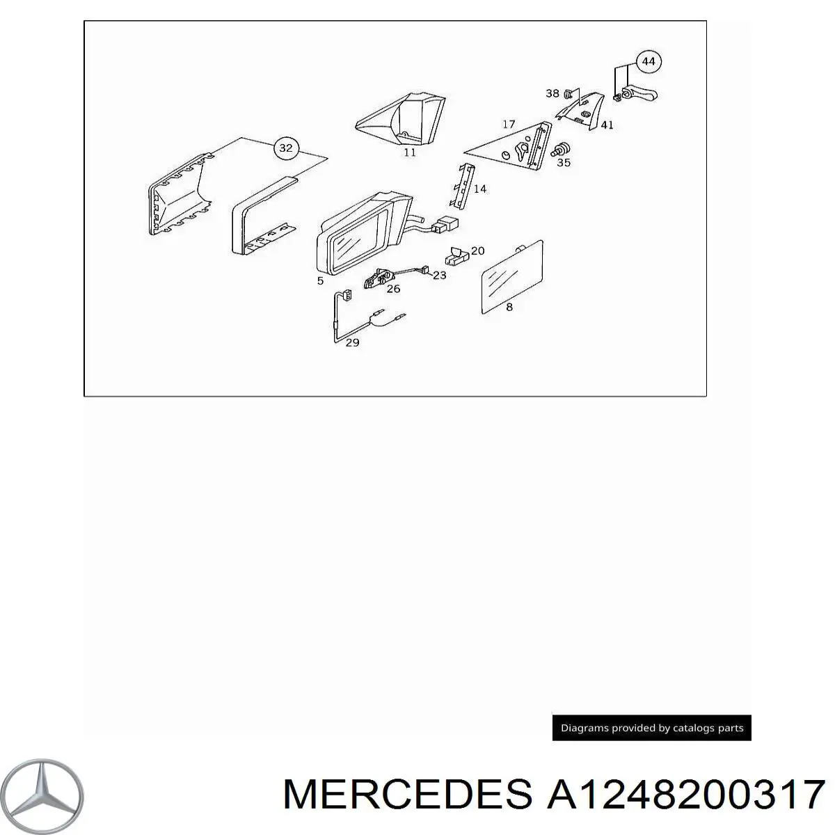  Mercedes A1248200317 preço, a partir de 57,63 USD