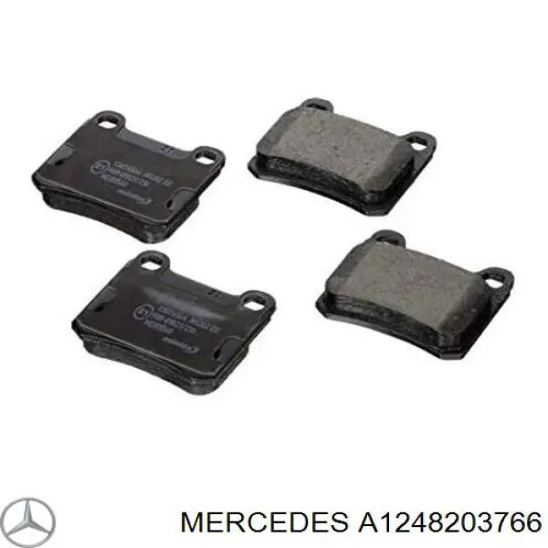A1248203766 Mercedes Lanterna traseira esquerda