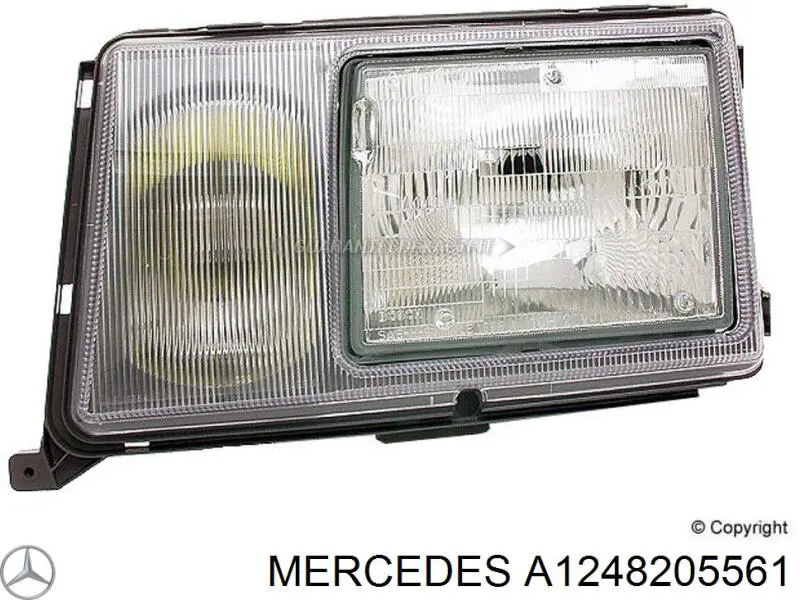 Luz esquerda Mercedes A1248205561 preço, a partir de 880,07 USD