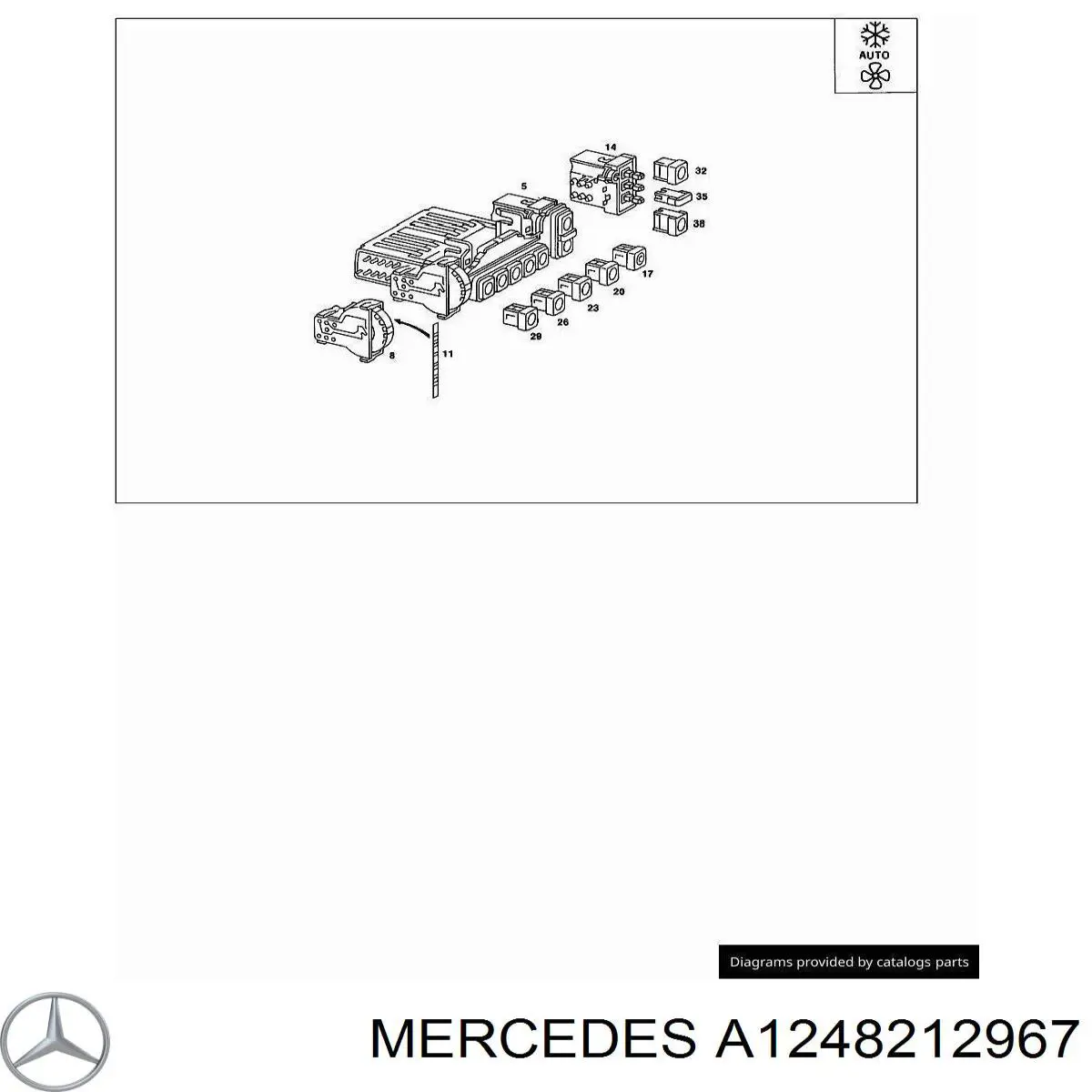 A1248212967 Mercedes 