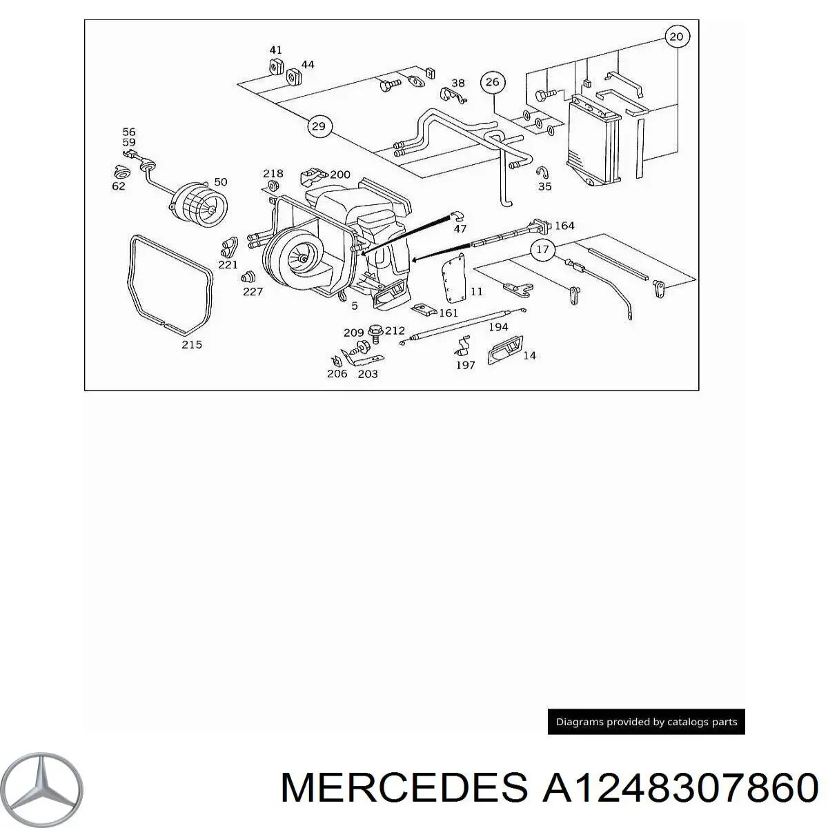 Caixa de forno montado Mercedes A1248307860 preço, a partir de 1351,02 USD