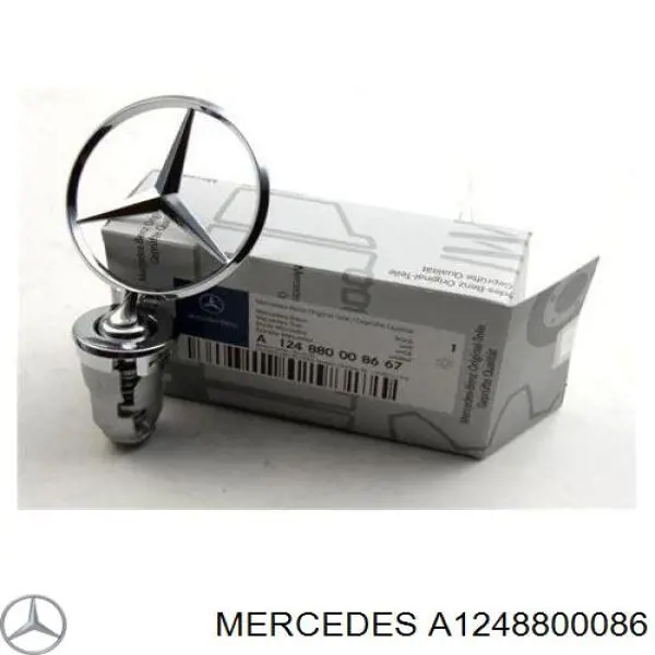 Compre A124880008667 Mercedes Emblema da capota