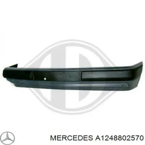 Compre A1248802570 Mercedes Pára-choque dianteiro