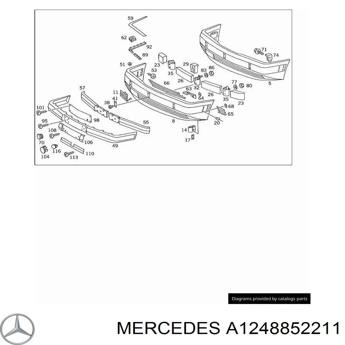A1248852211 Mercedes 