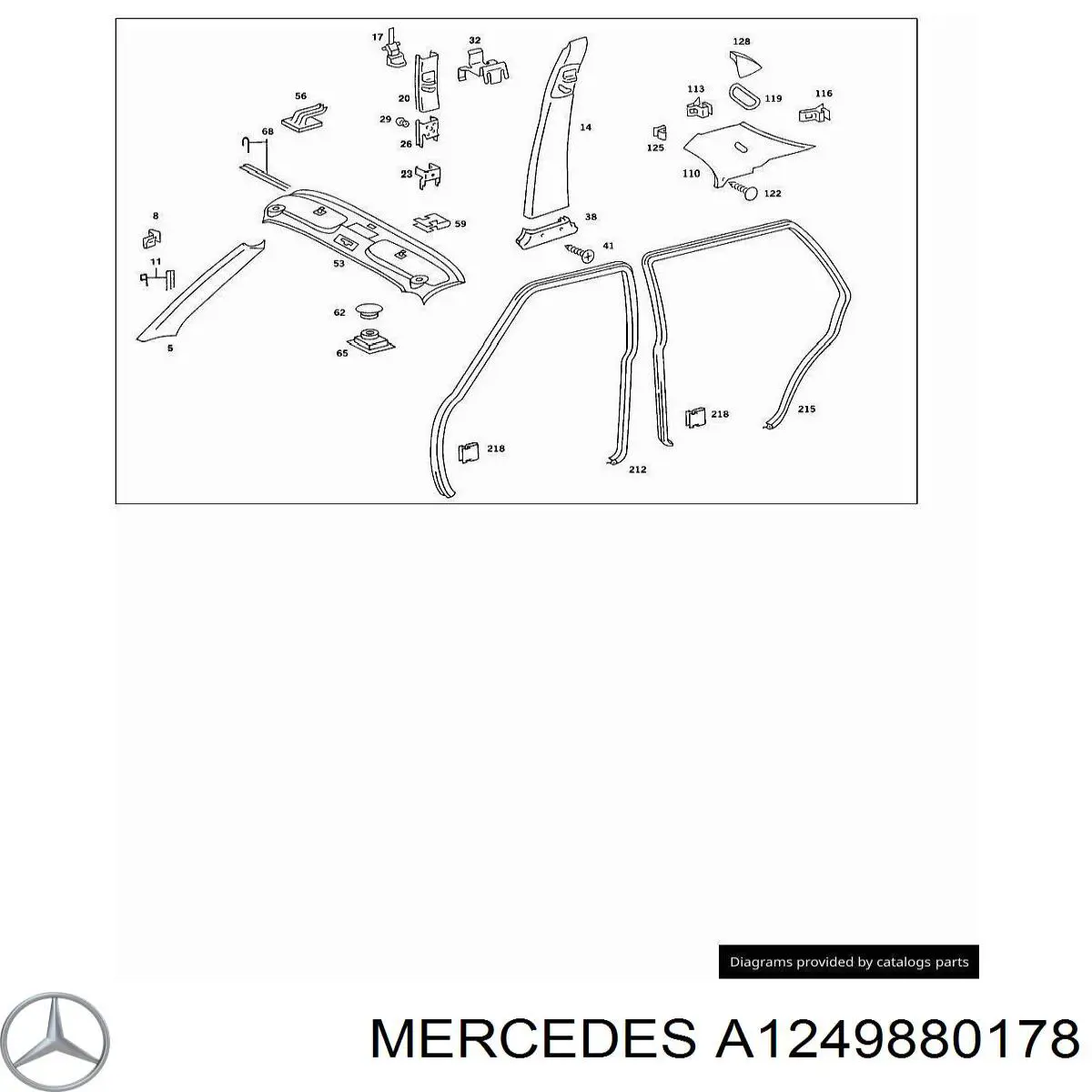 Compre A1249880178 Mercedes 